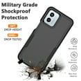thumbnail image 5 of Njjex for Motorola Moto G 5G 2023 Phone Case,360 Full Body Shockproof Heavy Duty Protection With Tempered Glass Screen Protector Case Cover for Moto G 5G 2023 (Black), 5 of 6
