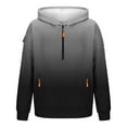 thumbnail image 4 of Bzhegqhd Hoodies for Men Color Gradient Zip Up Pullover Long Sleeve Graphic Print Sweatshirt Casual Streetwear Jacket with Pockets Warm Fleece Lining Athletic Sporty Top, 4 of 5