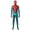Green, variant on HTQWLP Halloween Superhero Fancy Dress Costumes, Superhero Onesie Cosplay Outfits with Masks, One-Piece Superhero Jumpsuit, Halloween Party Dress up Performance Costume for Men, Blue/S