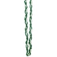 thumbnail image 2 of Beistle Braided Beads Necklace 33" Green/White 50577-GW, 2 of 2