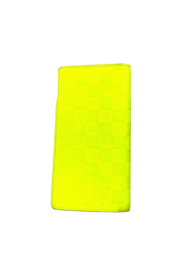 Pre-Owned LOUIS VUITTON N62230 Damier Infini Portefeuille Brazza Long Wallet Bi-fold... (Good)