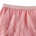 thumbnail image 4 of SWSMCLT Women's Tulle Tutu Skirt Cute Mid Thigh Elegant Skirt Bubble Mini Skirt High Waisted Halloween Pink X-Small-Large, 4 of 4