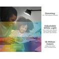 thumbnail image 6 of BLACK+DECKER Works with Alexa Smart 2-in-1 LED Black Clamp Light, Fits Cubicles & Headboards, Automatic Circadian Lighting + 16M RGB Colors, 6 of 9
