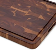 Thyme & Table 12x18 Acacia End Grain Butcher Block