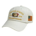 thumbnail image 2 of Eagle 250th Anniversary Hat – Patriotic America 250 Baseball Cap Adjustable Retro Washed United States Commemorative Tribute Embroidered White, 2 of 9