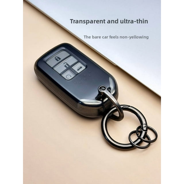 Car Key Fob Cover Case Protector Transparent For Honda Key Fob Cover for Accord Civic 10th Gen Odyssey & More