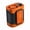 3600mAh-Orange, variant on Portable Neck/Waist Clip Fan with 199-Level Adjustable Speed, Turbo Cooling Technology, 3600mAh Battery, IP54 Dustproof & Splashproof