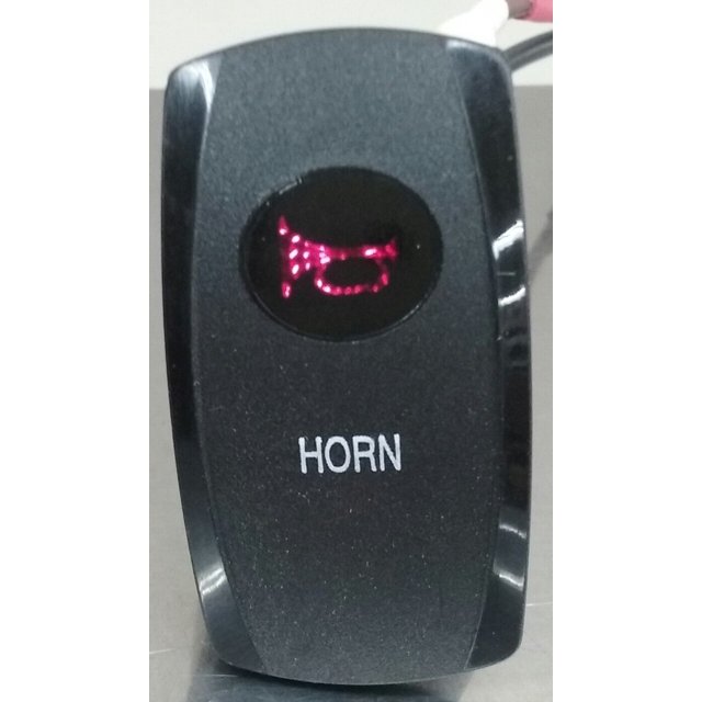 VVGPCND189XSW2 Carling Rocker Switch Cover with Horn Legend & Words