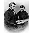 thumbnail image 2 of President Abraham Lincoln And Son William Wallace Lincoln History (24 x 36), 2 of 2