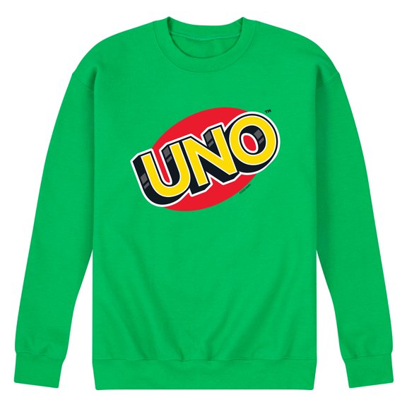 UNO Logo - Men's Crew Neck Fleece Pullover