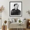 thumbnail image 4 of Historic Framed Print, [Jose Rizal, 1861-1896, bust portrait, facing left], 17-7/8" x 21-7/8", 4 of 9