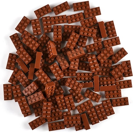 Classic Bricks Starter Kit - 96-Piece Black 2x4 Set - Compatible with Major Brick Brands - Building Blocks for Ages 3  - Encourages Creativity & Imagination