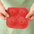 thumbnail image 7 of Flower Shaped Silicone Ice Tray, Household Flexible Ice Cube Mold for Freezer, BPA-Free Reusable Ice Tray for Drinks, Pretty Flower Ice Maker, 7 of 7