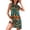 Orange Red Blue Leaf, variant on ANRABESS Swimsuit Coverup for Women Beach Cover Up 2026 Summer Dresses Loose Eyelet Sleeveless Bathing Suit Cover Ups for Swimwear Vacation Sundresses Tank Dresses Black M