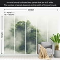 thumbnail image 3 of Landscape Wallpaper Wall Mural - Foggy Nature, 3 of 5