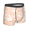 thumbnail image 3 of Balery Geese and Flower Men's Boxer Briefs, Soft and Breathable Cotton Underwear with nylon Waistband-Large, 3 of 9