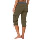 thumbnail image 4 of MKLEKYY Pantalones Cortos de Mezclilla para Mujer, Pantalones Cortos Deportivos Informales para Exteriores con Bolsillos, Pantalones Cortos Cargo Holgados y Finos de Verano, 4 of 4