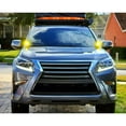 thumbnail image 5 of Yellow Lens, Selective Yellow LED Ditch Light Bundle For 2010-2023 Lexus GX460, (2) 20W High Power LED Round Pods, Windshield A-Pillar Mounting Brackets & On/Off Switch Wiring, 5 of 9