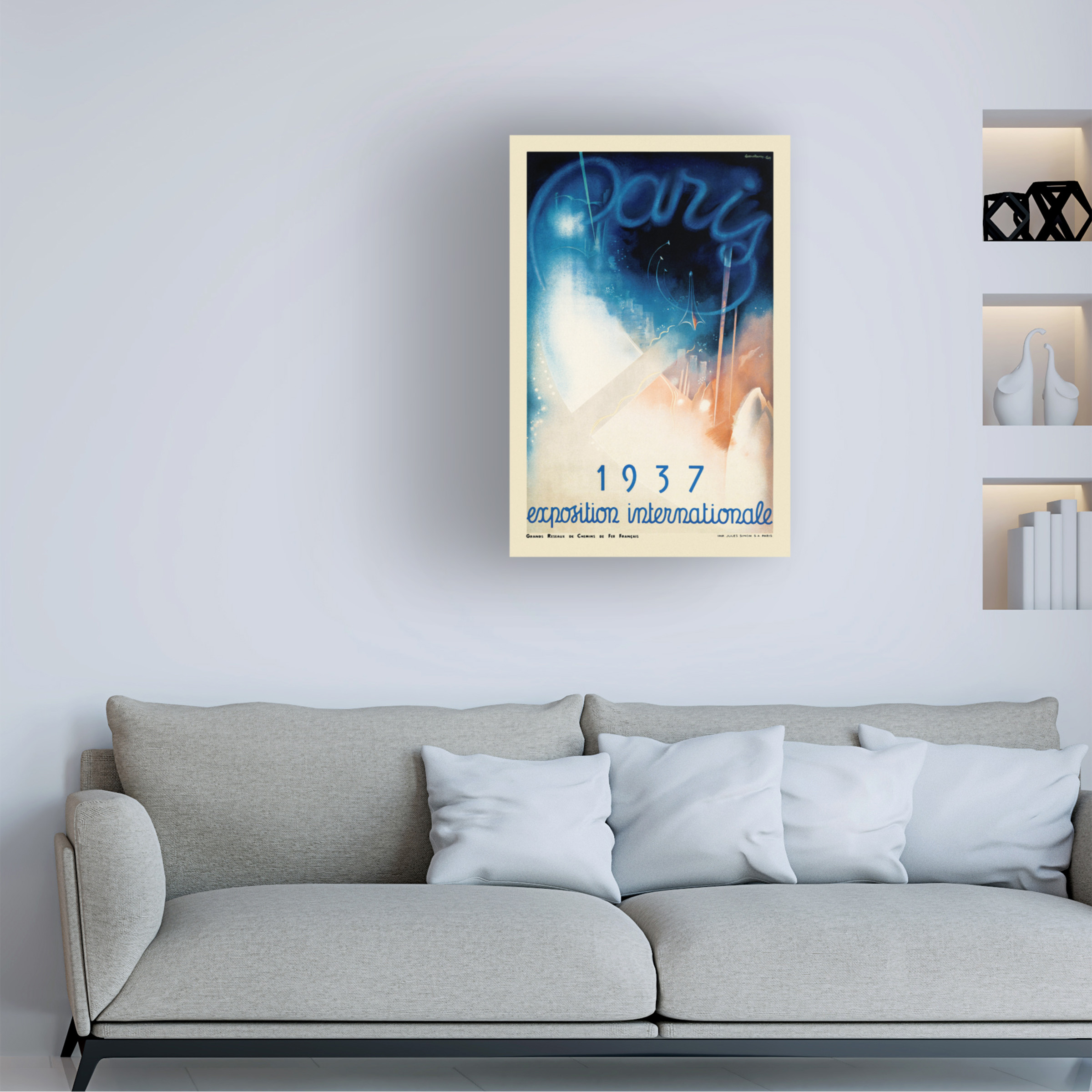 Trademark Fine Art 'Travel 24' Canvas Art by Vintage Lavoie
