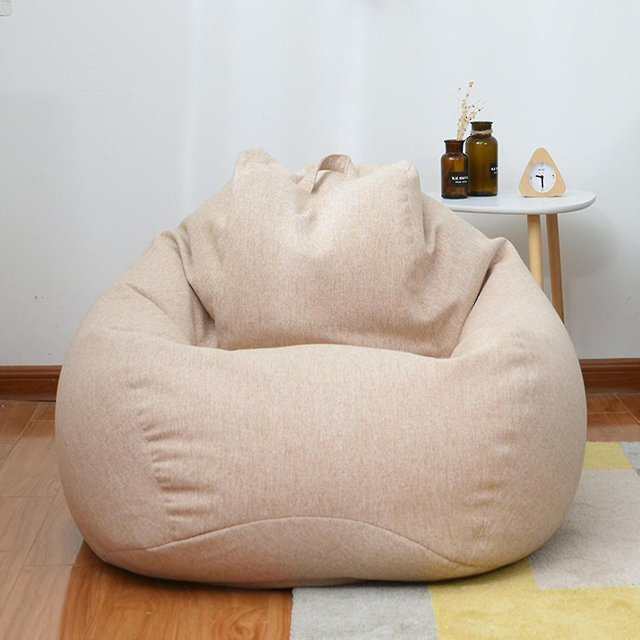 Nuevo Bolsa de frijol Extra grande para sillas, funda para sofá, tumbona perezosa para interiores para adultos y niños, precio de promoción