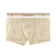 thumbnail image 2 of Men's Ice Silk Boxer Briefs See Through Sheer Underwear Stretch Breathable Boxers, 2 of 8