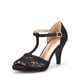 thumbnail image 1 of Sandalia DREAM PAIRS AMORE_2 Negra Abierta Punta Tacón Stiletto 8,3 cm, 1 of 7