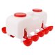 thumbnail image 1 of Alimentador de agua ANGGREK para aves de corral Bebedero de 10L polipropileno, 1 of 8