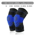 thumbnail image 2 of Knee Braces for Knee Pain with Adjustable Straps, Compression Knee Support Sleeve(blue-black), 2 of 5