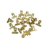 Metal Bulldog Clips, 1.25 Inches, Pack of 20 (Light Gold)