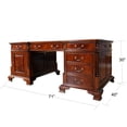 thumbnail image 2 of Mahogany Partners Desk, 2 of 15