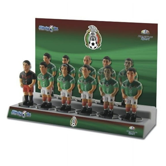 Minigols El Tri Mexican National Team Action Figure Set, 3.4", 11 Pieces