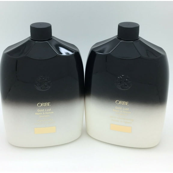 Oribe Gold Lust Repair & Restore Shampoo & Conditioner 33.8 oz - PRO - WITH PUMP