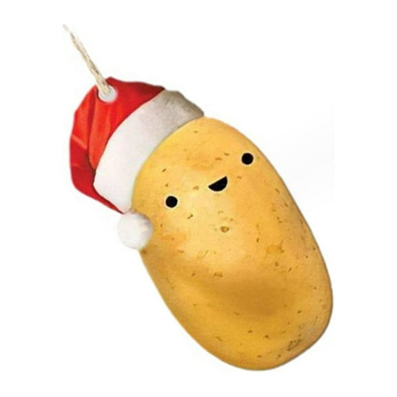 Durable Christmas Ornaments Festive Potato Plate Ornament Fun Gifts