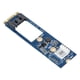 thumbnail image 3 of BRILLAR Tarjeta adaptadora convertidora Horizontal M2 a SATA M.2 NGFF SATA a SATA de 7 pines + Cable de alimentación de 4 pines, 3 of 10