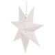 thumbnail image 3 of BESPORTBLE - Linterna de papel con forma de estrella ahuecada, decoración de pantalla de estrella para el hogar, boda, cumpleaños, fiesta, fiesta (blanco), 3 of 7