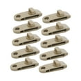thumbnail image 4 of koolsoo 10x Tarp Clips Heavy Duty Tent Clamps Lightweight Versatile Reusable Lock Grip Awning Fixed Clips for Boat Tarps Truck Covers Light Brown, 4 of 8