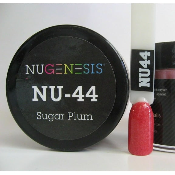 NUGENESIS Nail Color Dip Dipping Powder 1.5oz/jar - NU44 Sugar Plum