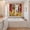 Red Brown, variant on Cow Sunflowers Kitchen Curtains Window Panels, Botanical Floral Leaves Bees Farm Barn Insulated Window Treatment Curtain, Grommet Curtains for Bedroom/Living Room/Bathroom, 2 Piece 27.5"Wx39"L
