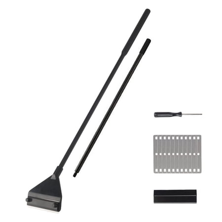 Arealer Aquarium Algae Scraper Fish Tank Cleaner Keep Hands Dry Sharp Scraper to Remove Algae 65CM