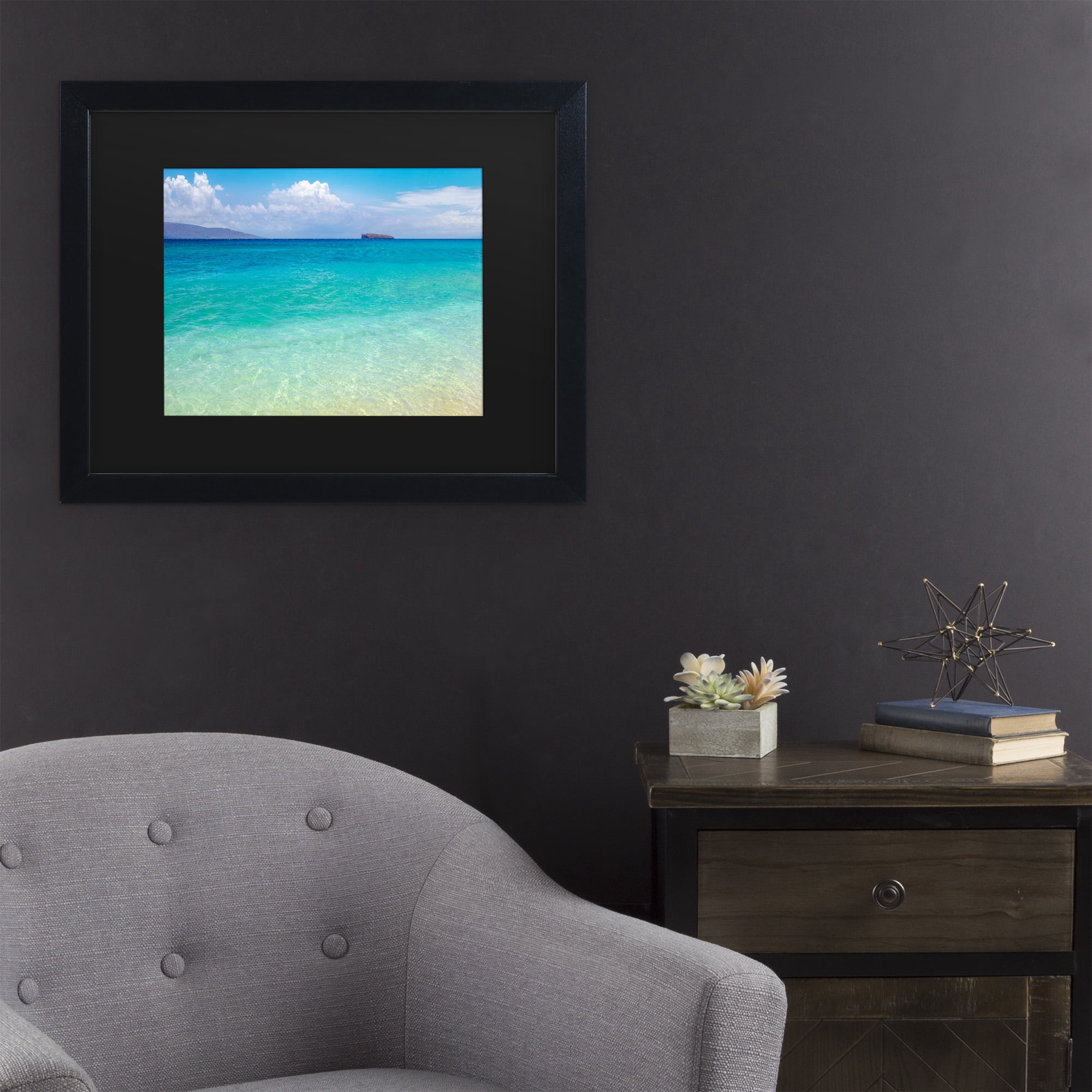 Trademark Fine Art 'Blue Beach Maui' Canvas Art by Pierre Leclerc
