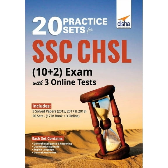 20 Practice Sets for SSC CHSL (10 2) Exam with 3 Online Tests, (Paperback)