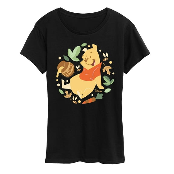 Winnie the Pooh - Pooh Circle - Women's Short Sleeve Graphic T-Shirt