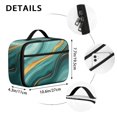 thumbnail image 6 of Green and Gold Marble Pattern Insulated Lunch Bag Teens,Bento School Lunch Bag for Teens for Work,Picnic or Travel 10.6x7.7x4.3 Inches,12 Can Capacity, 6 of 6