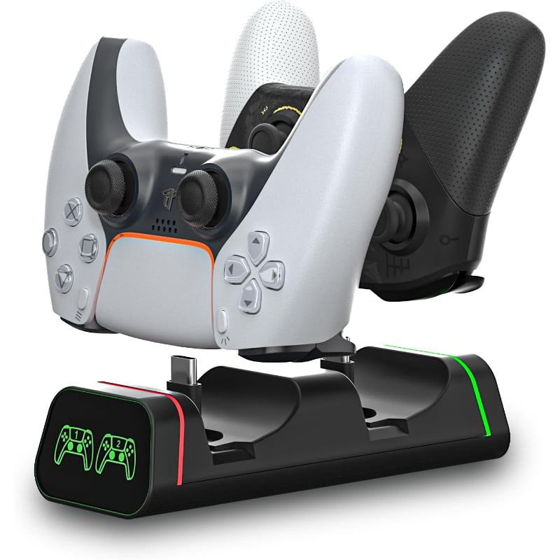Switch Pro Controller Charger, Xbox Series S/X Controller Charging Dock, PS5 Controller Charging Station, Switch Pro Controller (Not suitable for Power A pro controller)