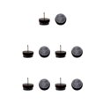 thumbnail image 2 of Cateissary 36X almohadilla deslizante para clavos, almohadilla para muebles, deslizamiento de fieltro ABS, sin arañazos, ahorro de espacio, Type2 NO2, 2 of 6