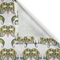 thumbnail image 6 of Ambesonne Mardi Gras Valance & Curtain, Pattern, 55"x36", Purple Green Yellow, 6 of 6