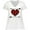 AA-White, variant on Inktastic Buffalo Plaid Valentines Day Heart Women's Plus Size V-Neck T-Shirt