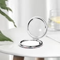 thumbnail image 5 of Travel Makeup Mirror 1x/2x Magnification Compact Portable For Handbag Purse Pocket 2.6in Folding Handheld Mirror Round Shape Uk Flag, 5 of 9