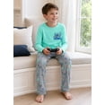 thumbnail image 4 of Beezizac Boys 2‑Piece Long Sleeve Pajama Set, Game Controller & Play Games Graphic Kids Sleepwear Size 14, 4 of 7