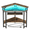 Rustic, variant on CONCETTA Coner Desk, L-Shaped Computer Desk with Power Outlets, LED Lights, Monitor Stand & Keyboard Tray, White